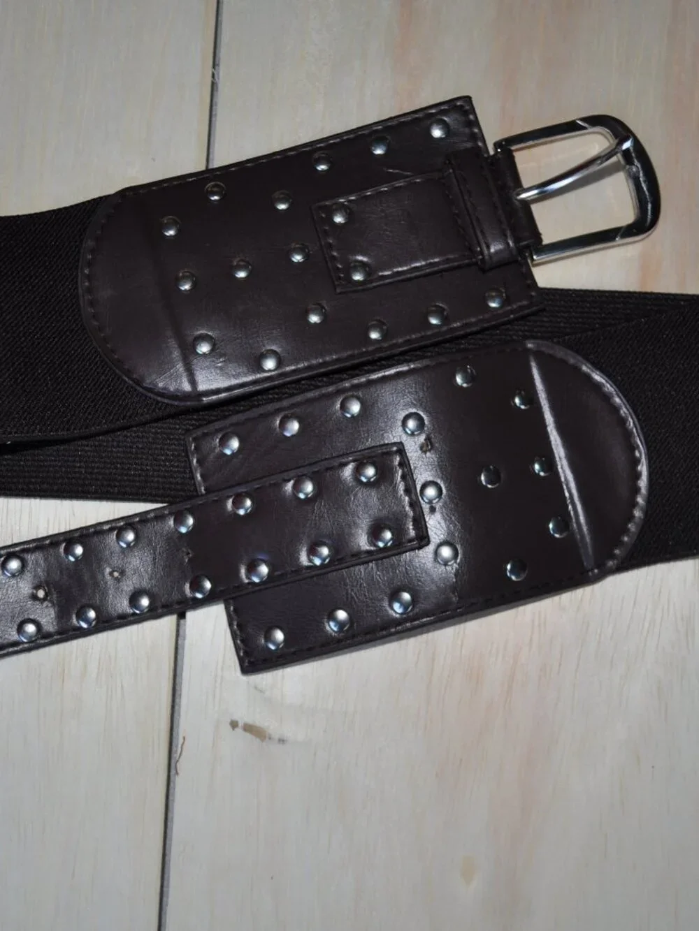 Women's Belt retro vintage Punk Style Stretchy Cinch Belt 3 Inch Wide High Waist